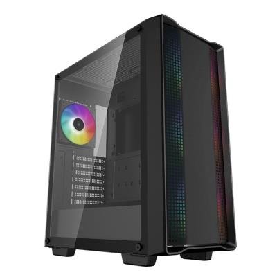 DEEPCOOL skříň CC560 ARGB V2 / ATX / 4x120 mm fan ARGB / USB 3.0 / USB 2.0 / černá