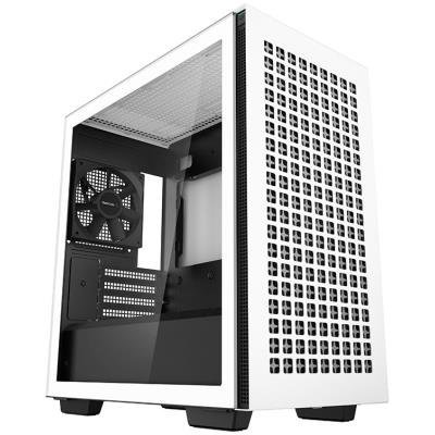 DEEPCOOL skříň CH370 / MidT / MiniITX / 120mm fan / 2xUSB 3.0 / bílá