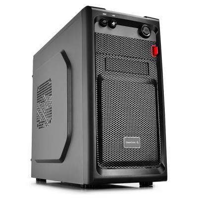 DEEPCOOL skříň CC360 ARGB / MiniITX / 3x120 ARGB fan / USB 2.0 / USB 3.0 / tvrzené sklo / černá