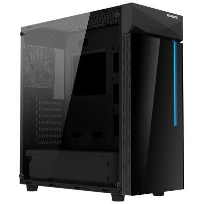 GIGABYTE C200 GLASS / ATX / průhledná bočnice / 2x USB 3.0 / black