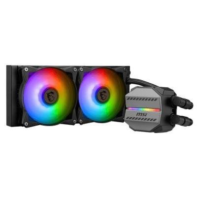 MSI watter CPU cooler MAG CORELIQUID M240/ 2x 120mm ARGB fan/ LGA1700 support
