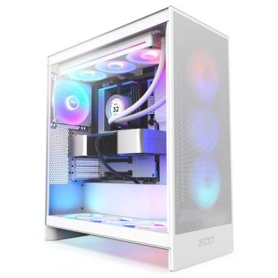 NZXT H7 Flow RGB bílá