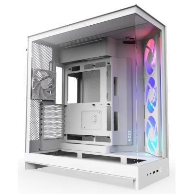 NZXT H9 Flow ARGB bílá