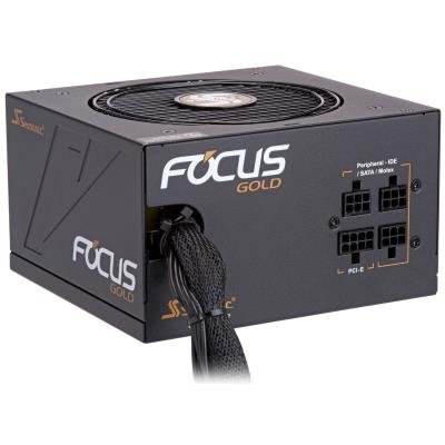 SEASONIC zdroj FOCUS Gold 550 / SSR-550FM / ATX / akt. PFC / 120mm / semi-modulární / 80+ Gold