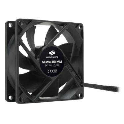 Ventilátor SilentiumPC Mistral 80