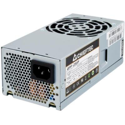 CHIEFTEC zdroj SMART GPF-250P/ 250W/ 8cm fan/ akt.PFC/ 85PLUS Bronze / bulk