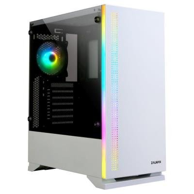 POŠKOZENÝ OBAL - Zalman skříň S5 White / Middle tower / ATX / USB 3.0 / USB 2.0 / průhledná bočnice