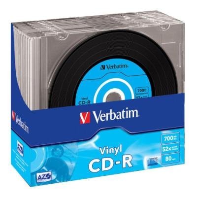 CD médium Verbatim CD-R80 700MB vinyl 10ks