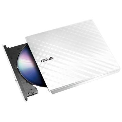 ASUS SDRW-08D2S-U LITE/WHITE/ External slim/ DVD-RW/ white/ USB 