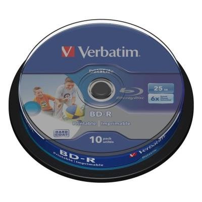 Blu-Ray médium Verbatim BD-R 25GB 10ks