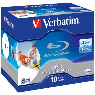 Blu-Ray médium Verbatim BD-R 25GB 10ks