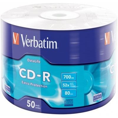 CD médium Verbatim CD-R 700MB 50ks