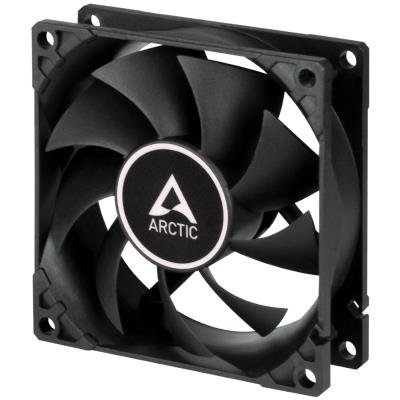 ARCTIC F8 black ventilátor 80mm / černý