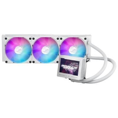 ASUS ROG RYUJIN III 360 ARGB WHITE / vodní chlazení / 3x 120mm fan / AM4+AM5 / 115x+1200+1700 / RGB podsvícení