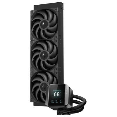 DEEPCOOL vodní chladič MYSTIQUE 360 / 3x120mm fan / ARGB / Intel i AMD / černý