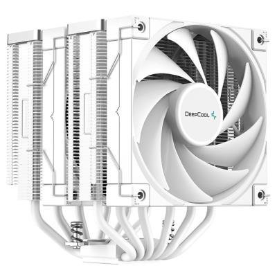 DEEPCOOL chladič AK620 / 2x120mm fan / 6x heatpipes / pro Intel i AMD / bílý