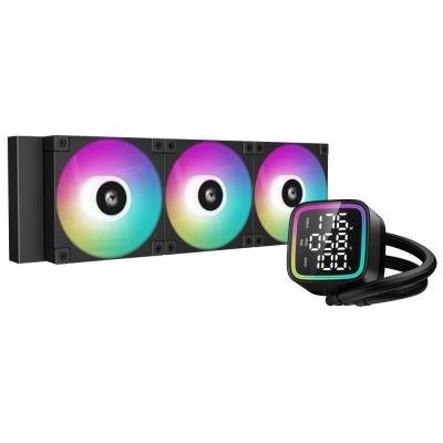DEEPCOOL vodní chladič LD360 / 3x120 mm PWM ARGB fan / display / černý 