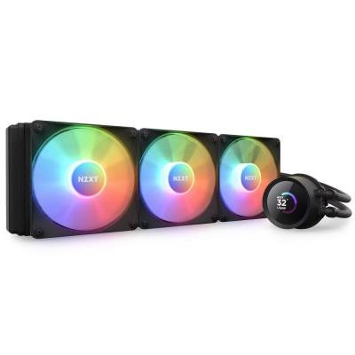 NZXT vodní chladič Kraken 360 RGB / 3x120mm fan / 4-pin PWM / LCD disp. / 6 let