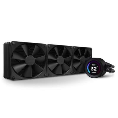 NZXT vodní chladič Kraken 360 ELITE / 3x120mm fan / 4-pin PWM / LCD disp. / 6 let