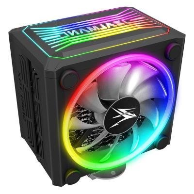 Zalman chladič CPU CNPS16X Black / 120 mms ventilátor / 4 heatpipe / RGB / PWM / 165 mm výška / černý