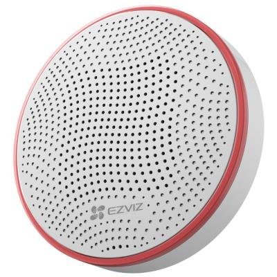 EZVIZ chytrá venkovní siréna/ IP54/ Wi-Fi/ 4x CR123A/ Externí DC 12V/ ZigBee 3.0/ bílá