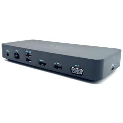 I-TEC USB 3.0/USB-C/Thunderbolt 3x Display Dock 65W