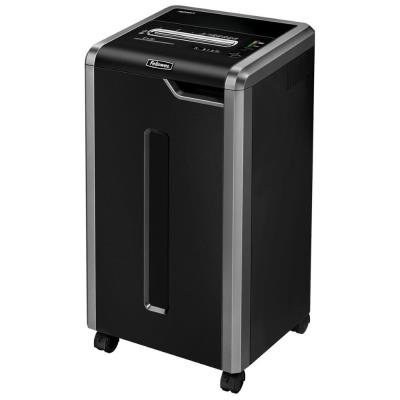 FELLOWES skartovač 325 Ci/ křížový řez 4x38 mm/ objem koše 83 l/ certifikát NBÚ/ stupeň utajení P-4 (důvěrné)/ černý