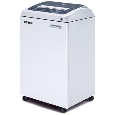 KOBRA skartovač 270 TS C4/ příčný řez 3,9 x 40 mm/ A3/ kapacita 26 listů/ objem koše 110l/ stupeň utajení P4/ šedý