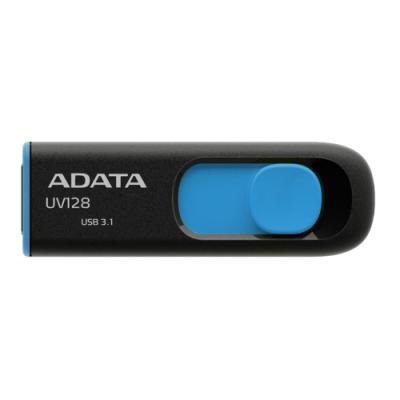 Flashdisk ADATA UV128 16GB černo-modrý