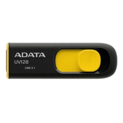 Flashdisk ADATA UV128 32GB černo-žlutý