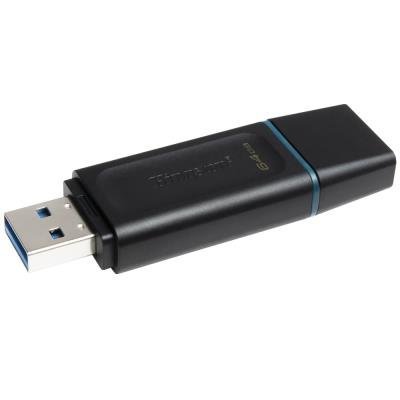 KINGSTON DataTraveler EXODIA 64GB / USB 3.2 / černo-modrá