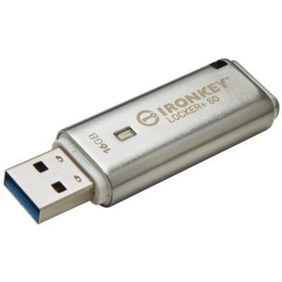 KINGSTON IronKey Locker+ 50  16GB / USB 3.2 / Šifrování XTS-AES