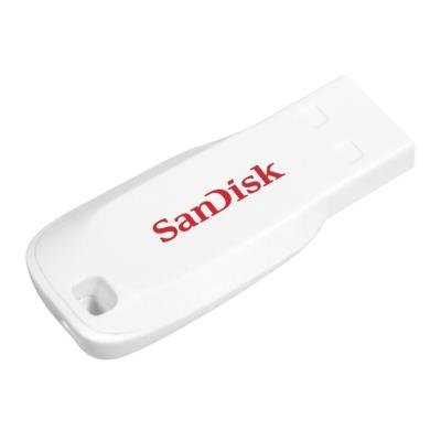 Flashdisk SanDisk Cruzer Blade 16GB bílý