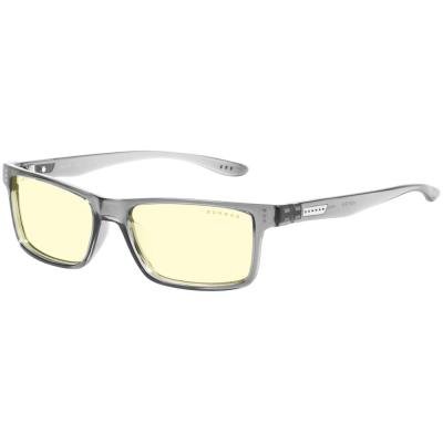 GUNNAR kancelářske/herní dioptrické brýle VERTEX READER GRAY CRYSTAL * skla AMBER (BLF 65) * dioptrie +1