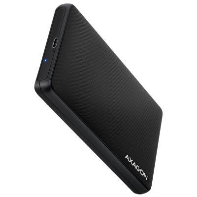 AXAGON externí box na 2,5" disk / EE25-SLC / USB-C / 3.2 Gen1 / SATA 6G / 0,5m / černý