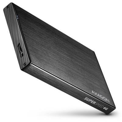 AXAGON externí box na 2,5" disk / EE25-XA6 / USB-A / USB 3.2 Gen 1 / SATA 6G / hliníkové tělo / 0,6m