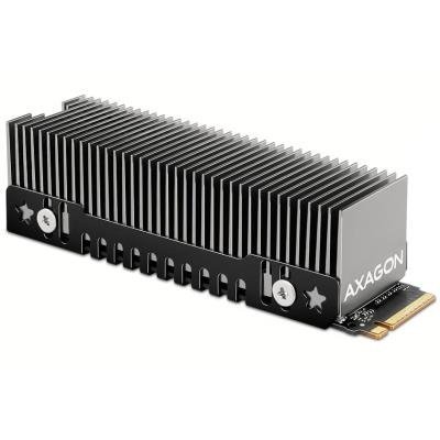 AXAGON hliníkový pasivní chladič pro M.2/NVMe SSD / CLR-M2XT / 2280 / výška chladiče 24mm