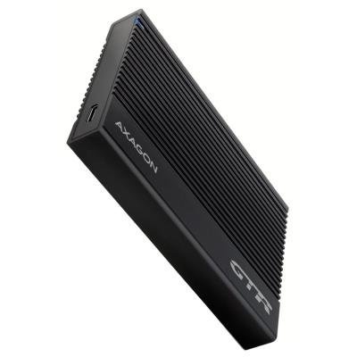 AXAGON hliníkový box s žebrováním pro 2,5" SATA SSD/HDD / EE25-GTR / USB-C 3.2 Gen 2 / kabel 60cm