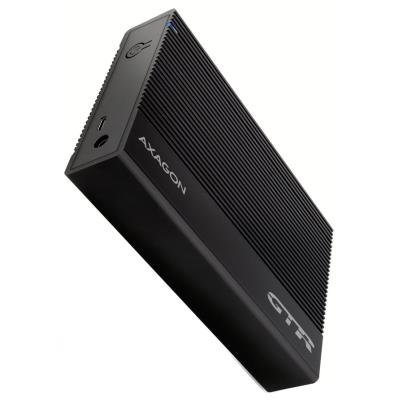 AXAGON hliníkový box s žebrováním pro 3,5" SATA SSD/HDD / EE35-GTR / USB-C 3.2 Gen1 / kabel 60cm