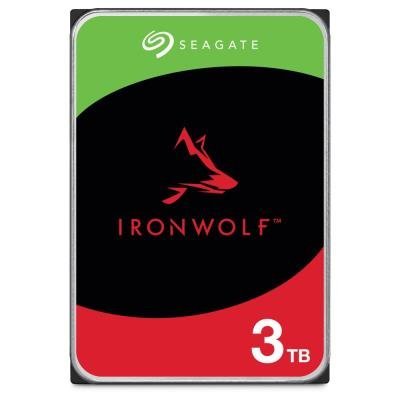 Seagate IronWolf 3TB HDD / ST3000VN006 / Interní 3,5" / 5400 rpm / SATA III / 256 MB