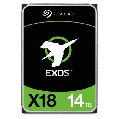 SEAGATE Exos X18 14TB HDD / ST14000NM000J / SATA / 3,5" / 7200 rpm / 256MB / 512E/4KN