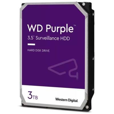 WD PURPLE 3TB / WD33PURZ / SATA III / Interní 3,5" / 256MB