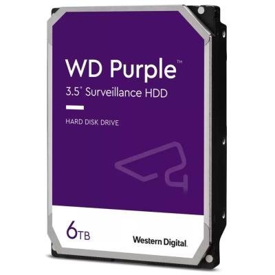 WD PURPLE 6TB / WD64PURZ / SATA III / Internal 3.5"/ 256MB