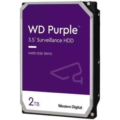 WD PURPLE 2TB / WD23PURZ / SATA III / Internal 3.5"/ 256MB