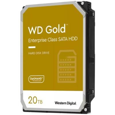 WD GOLD 20TB / WD202KRYZ / SATA 6Gb/s / Interní / 3,5" / 512MB