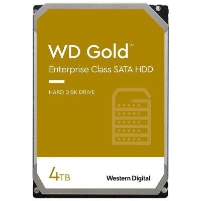WD GOLD 4TB / WD4004FRYZ / SATA 6Gb/s / Interní / 3,5" / 7200rpm / 256MB