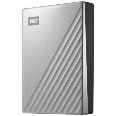 Pevný disk WD My Passport Ultra 4TB stříbrný