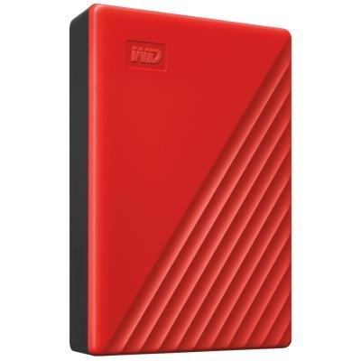 Pevný disk WD My Passport 4TB červený
