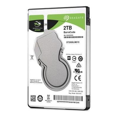 Seagate BarraCuda 2,5" 2TB / ST2000LM015/ Interní / 2,5" / 5400 rpm / SATA 6Gb/s / 128MB