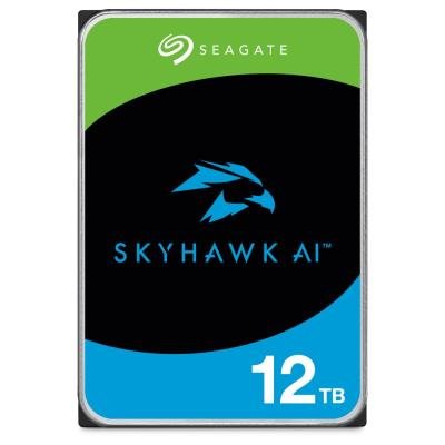 Seagate SkyHawk AI 12TB HDD / ST12000VE001 / Interní 3,5" / 7200 RPM / SATA 6Gb/s / 256 MB